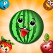 ikon Real Fruit Merge Puzzle Games