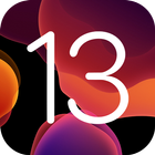 iLauncher OS13 - Lockscreen & Control Center أيقونة