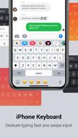 Iphone keyboard captura de pantalla 3