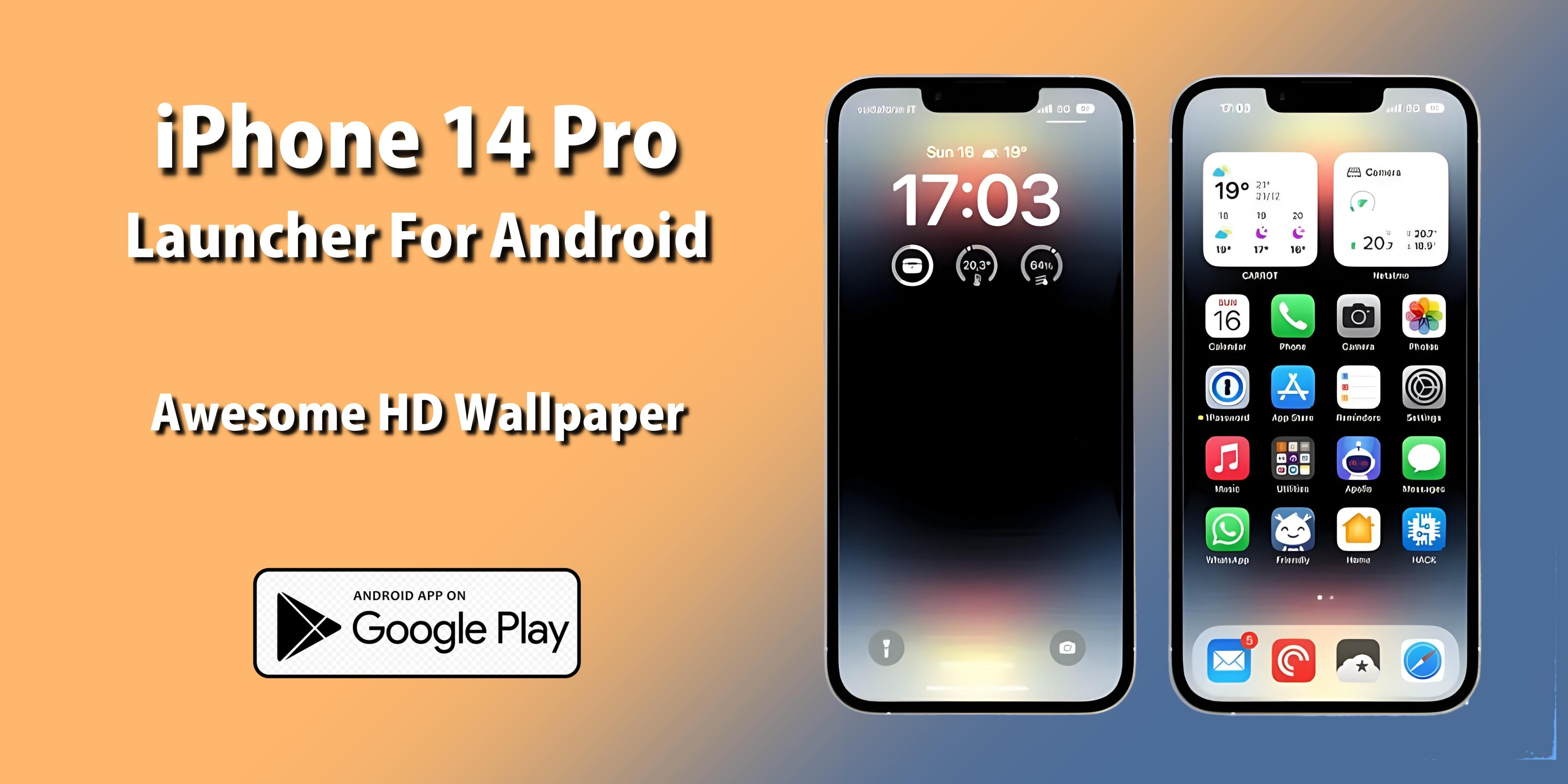Скачать iPhone 14 Pro launcher iOS 16 APK для Android - Последняя Версия