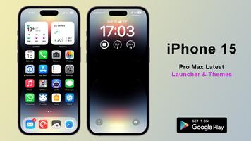 iPhone 15 Pro Max Launcher Affiche
