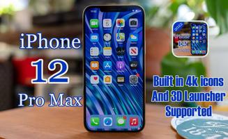 iPhone 12 Pro Max Launcher постер