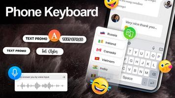 Keyboard For iphone 11 pro Affiche