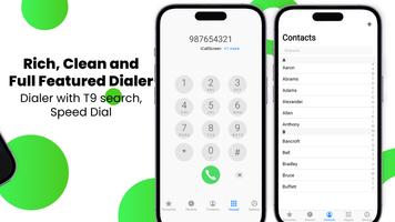 iCallScreen - iOS Phone Dialer imagem de tela 3