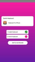iPhone Keyboard for Androids Cartaz