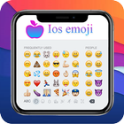 iphone keyboard : iOS Emojis أيقونة