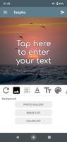 Text on Photo - Texpho پوسٹر
