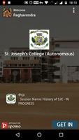 St. Joseph's College Bangalore poster