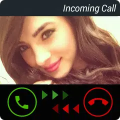 Скачать Fake Call Girlfriend Prank HD APK