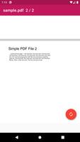 PDF Reader 2021 - New PDF Viewer capture d'écran 1