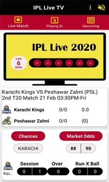 IPL Live TV : IPL 2020 Fast Score, Schedule screenshot 3