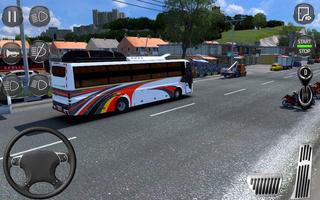 viagem ônibus simulador jogo Cartaz