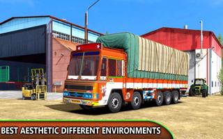 Indian cargo truck sim 3D Ekran Görüntüsü 3