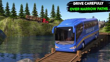 Offroad Bus Games Offline ภาพหน้าจอ 2