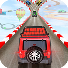 Crazy Car Stunt Car Jeux 3d icône
