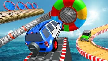 impossible jeep stunt games پوسٹر