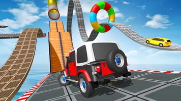 Crazy Car Stunt Car Jeux 3d capture d'écran 3