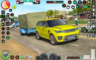 école voiture conduite Jeux 3D capture d'écran 1
