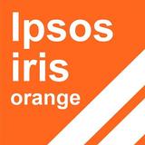 Ipsos iris orange icône