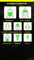 dumbbells smarter workout full body poster