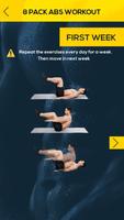 8 Pack Abs Workout 30 days Cartaz