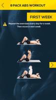 8 Pack Abs Workout 30 days imagem de tela 1