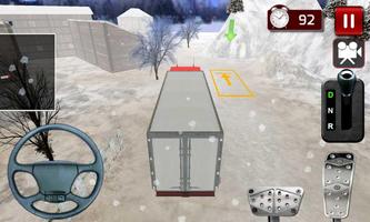 route un camion 3D capture d'écran 2