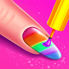 آیکون‌ Acrylic Nails Game: Nail Salon