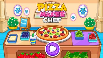 enfants Pizza Fabricant Jeux Affiche