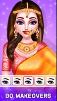 Indian Wedding Make Up Games Affiche