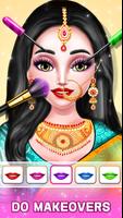 Indian Wedding Make Up Games تصوير الشاشة 1