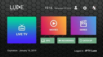Luxe IPTV Ekran Görüntüsü 3
