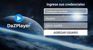IPTV - DaZPlayer captura de pantalla 1