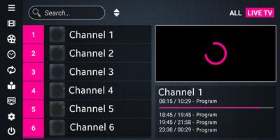 IPTV Stream Pro captura de pantalla 1