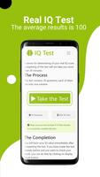 Intelligenztest Echter IQ-Test Plakat