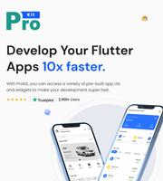 ProKit Biggest Flutter UI Kit Affiche