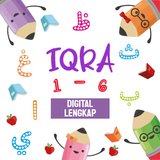 Iqro Digital Lengkap 1 - 6 simgesi