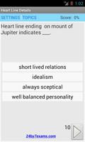 Palmistry by 24by7exams تصوير الشاشة 2
