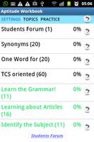 Students Forum Aptitude Test الملصق