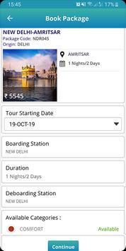IRCTC Tourism 截图 5