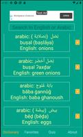 Iraqi Arabic Learner's Dictionary and Quiz Affiche