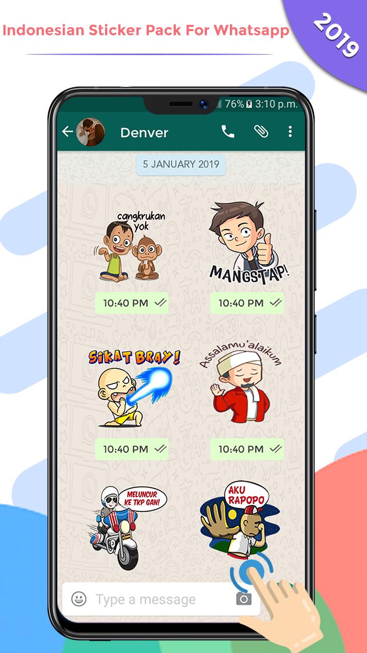 Indonesian Sticker Pack For Whatsapp 2019 For Android Apk Download