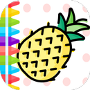 Colorful Fruits: Draw & Color APK