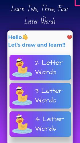 Learn Two Three Four Letter Words For Kids For Android Apk Download