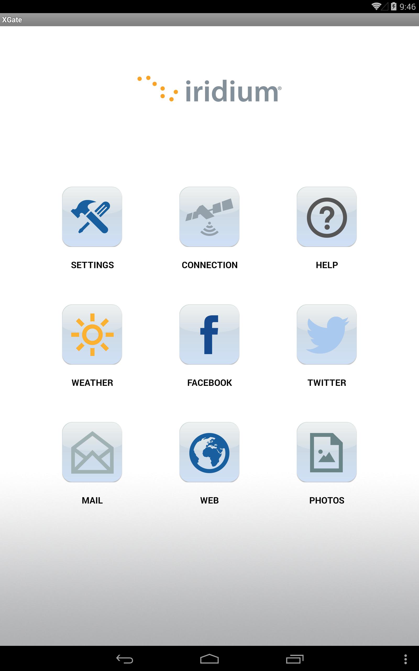 Iridium browser Iridium browser