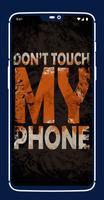 Don't Touch My Phone Wallpaper penulis hantaran