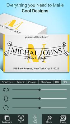 Business Card Maker Screenshots