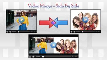 Merge Video - Side By Side syot layar 2