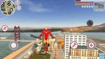 Super Iron Rope Hero - Fighting Gangstar Crime ภาพหน้าจอ 2