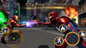 Iron Hero : Vice Town الملصق